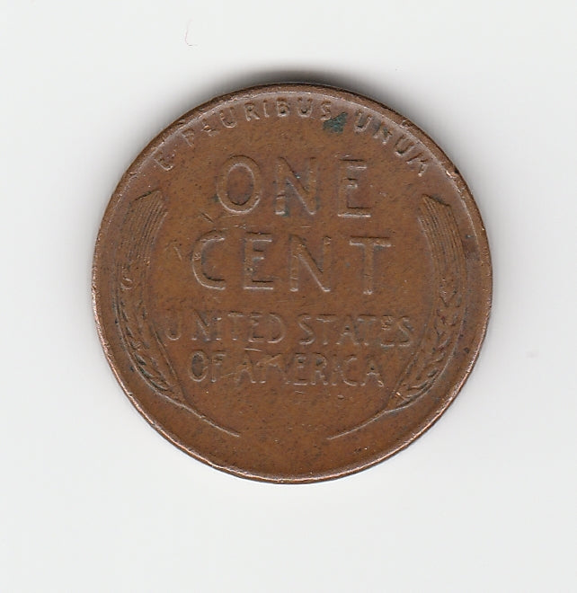 1952 D Lincoln Wheat Cent Penny VG 5