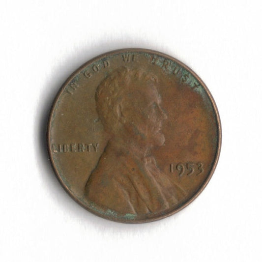 1953 P Lincoln Wheat Cent Penny VG 3