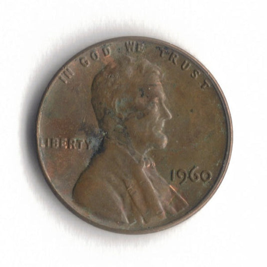 1960 P Lincoln Memorial Cent Penny VG 2