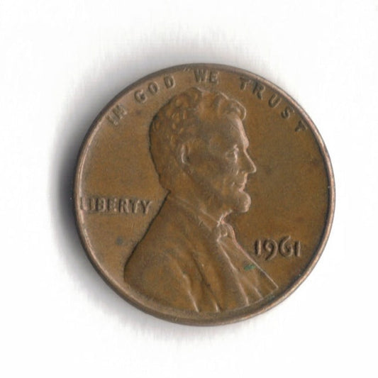 1961 P Lincoln Memorial Cent Penny VG 2