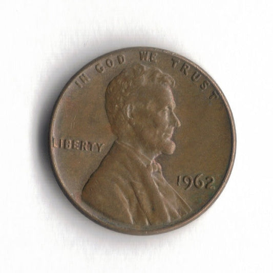 1962 P Lincoln Memorial Cent Penny VG 1