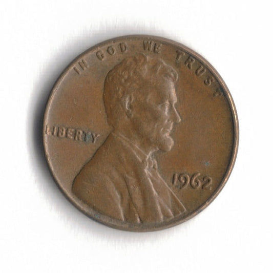 1962 P Lincoln Memorial Cent Penny VG 2