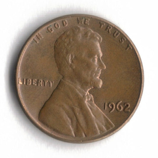 1962 P Lincoln Memorial Cent Penny VG 3