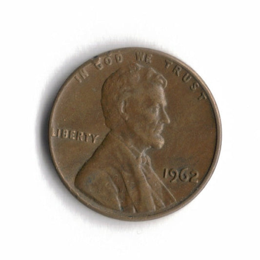 1962 P Lincoln Memorial Cent Penny VG 4