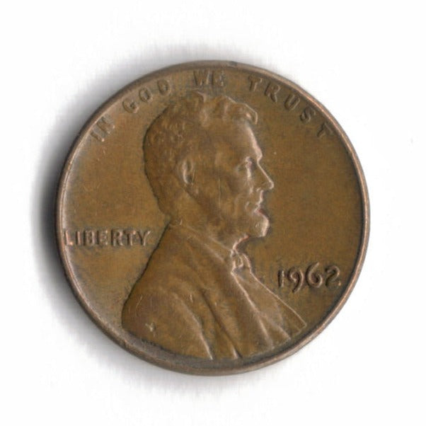 1962 P Lincoln Memorial Cent Penny VG 6