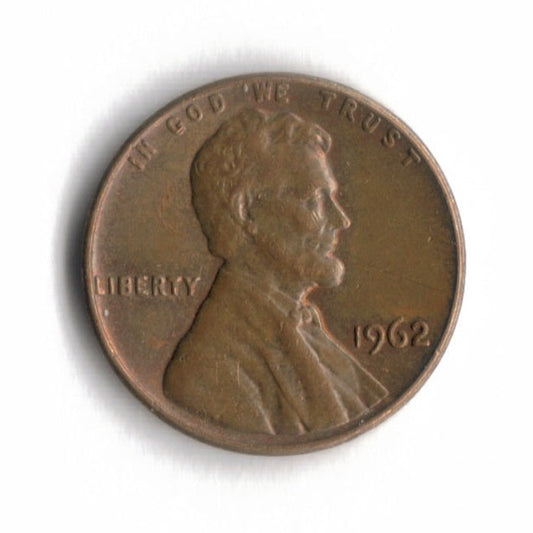 1962 P Lincoln Memorial Cent Penny VG 7