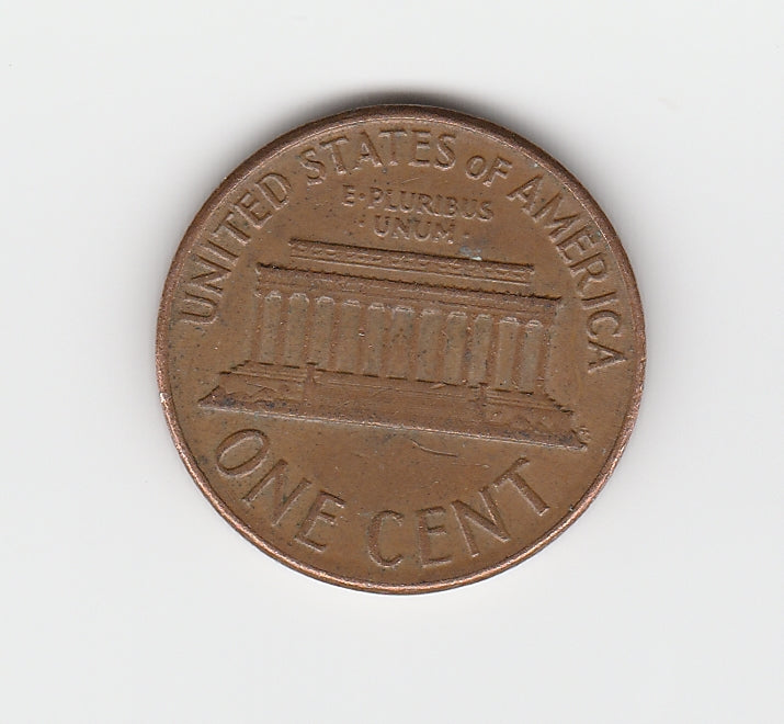 1964 D Lincoln Memorial Cent Penny VG 8