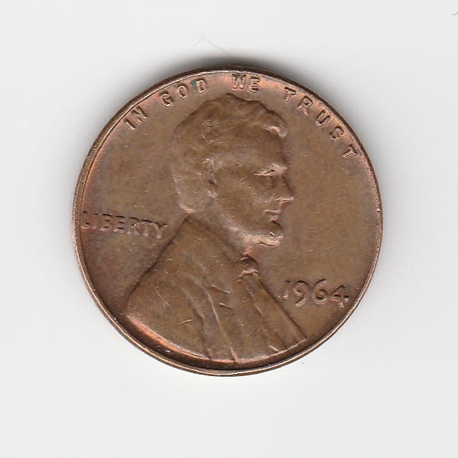 1964 P Lincoln Memorial Cent Penny VG 12