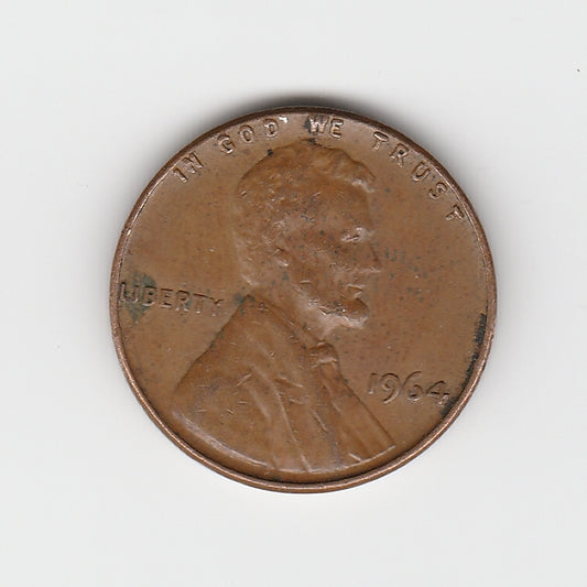 1964 P Lincoln Memorial Cent Penny VG 13