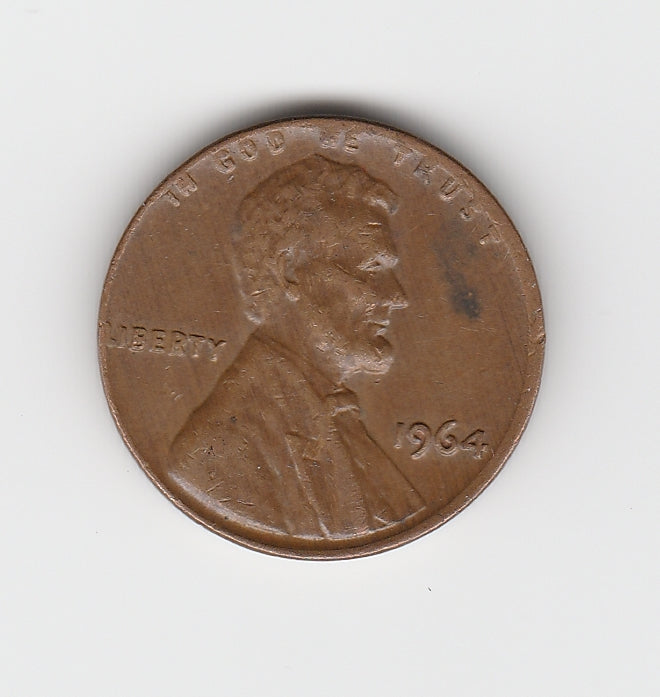 1964 P Lincoln Memorial Cent Penny VG 16