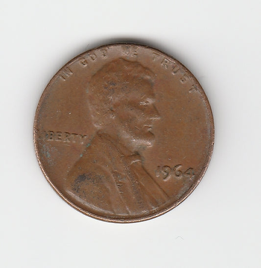 1964 P Lincoln Memorial Cent Penny VG 18