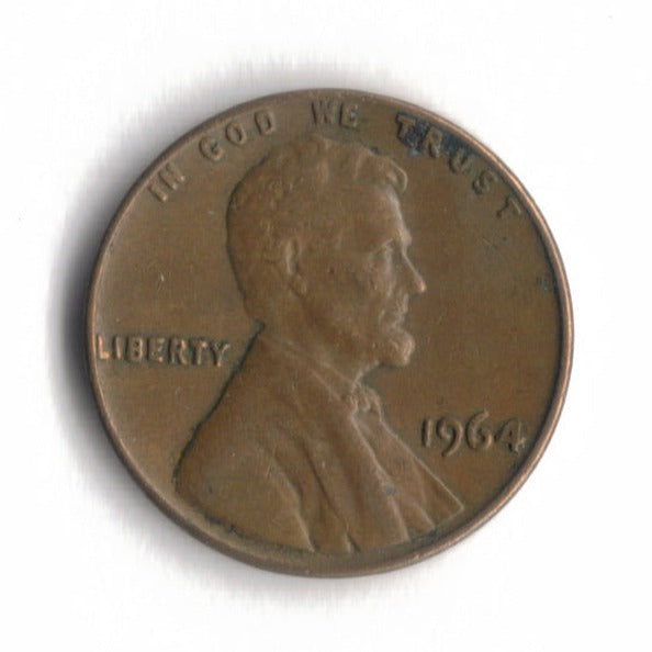 1964 P Lincoln Memorial Cent Penny VG 3