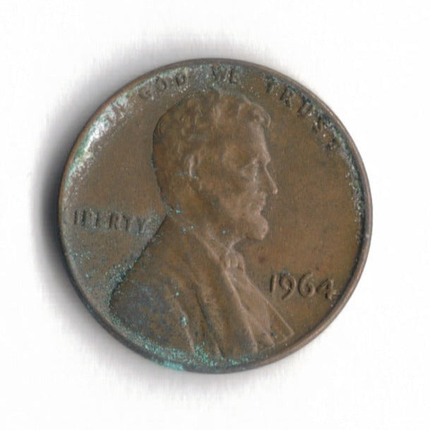 1964 P Lincoln Memorial Cent Penny VG 8