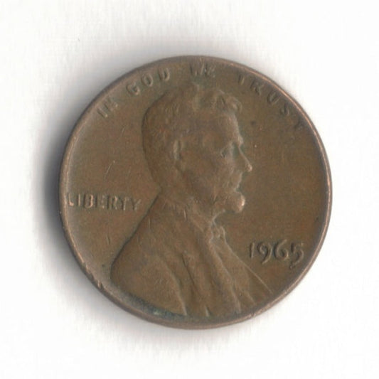 1965 Lincoln Memorial Cent Penny VG 2