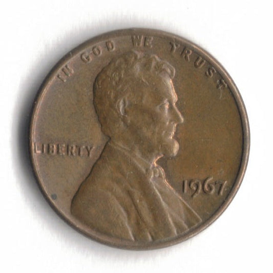 1967 Lincoln Memorial Cent Penny VG 10