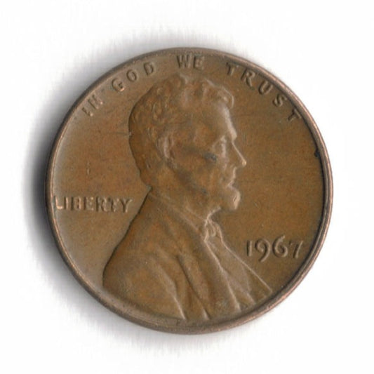 1967 Lincoln Memorial Cent Penny VG 11