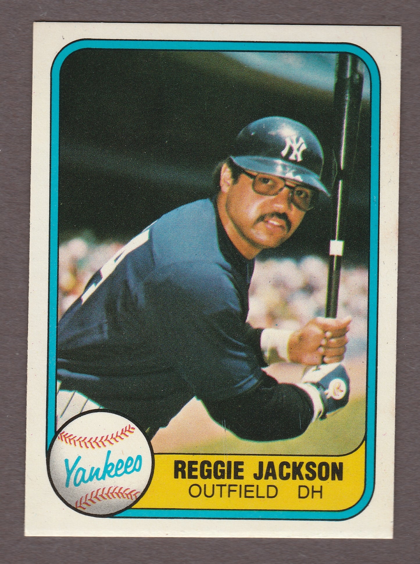 1981 Fleer REGGIE JACKSON 79 Yankees Near Mint