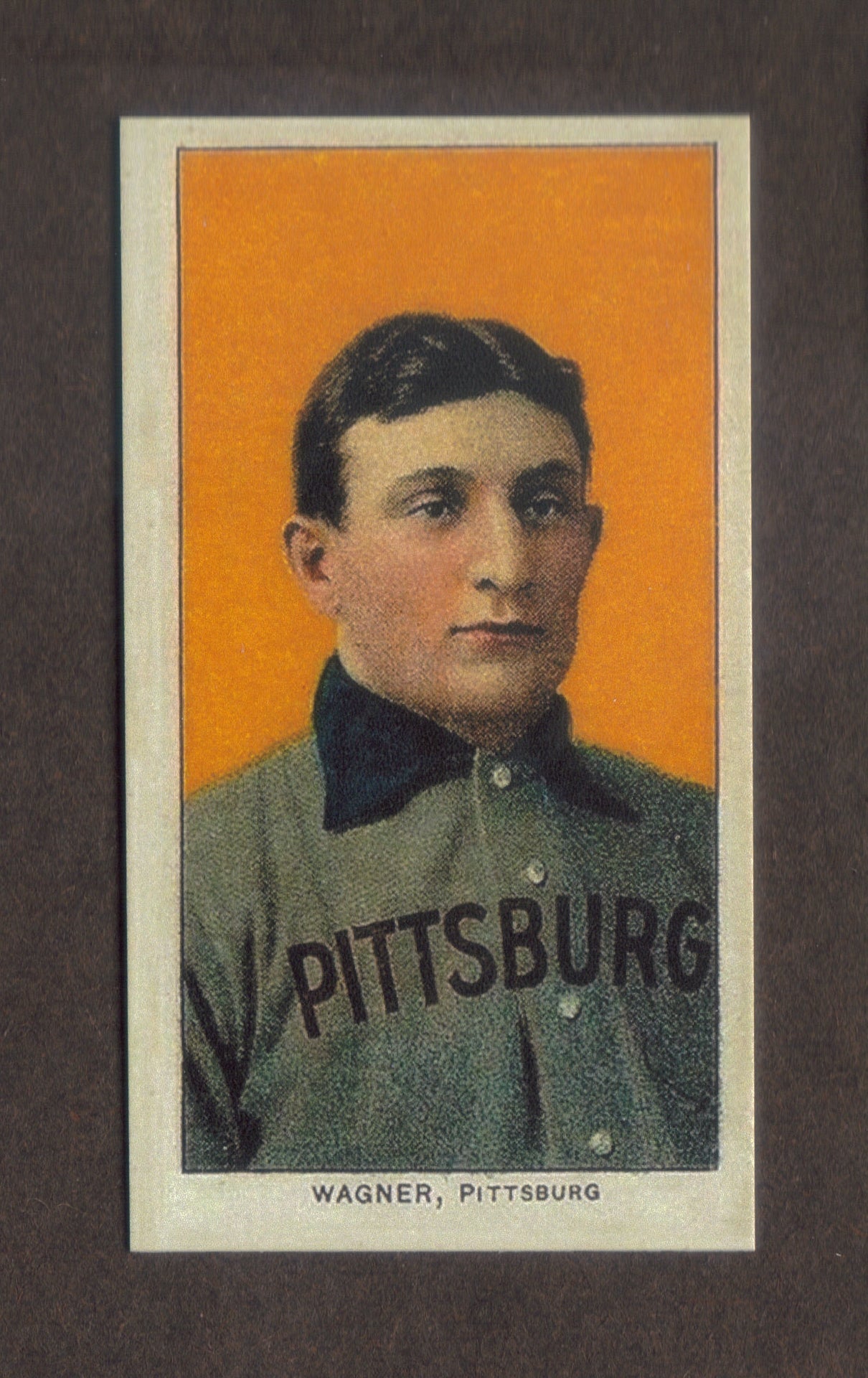 HONUS WAGNER RP Card Portrait Piedmont Pirates 1909 T206