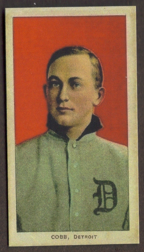 TY COBB RP Card Red Portrait Piedmont Tigers RC 1909 T206