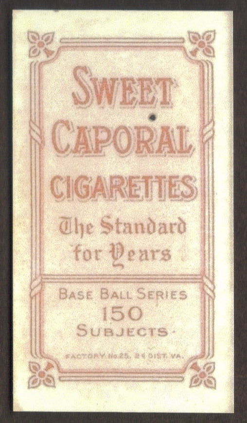 TY COBB RP Card Red Portrait Sweet Caporal Tigers RC 1909 T206