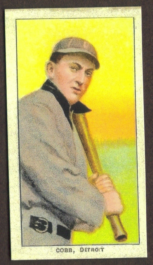 TY COBB RP Card Bat on Shoulder Sweet Caporal Tigers RC 1909 T206