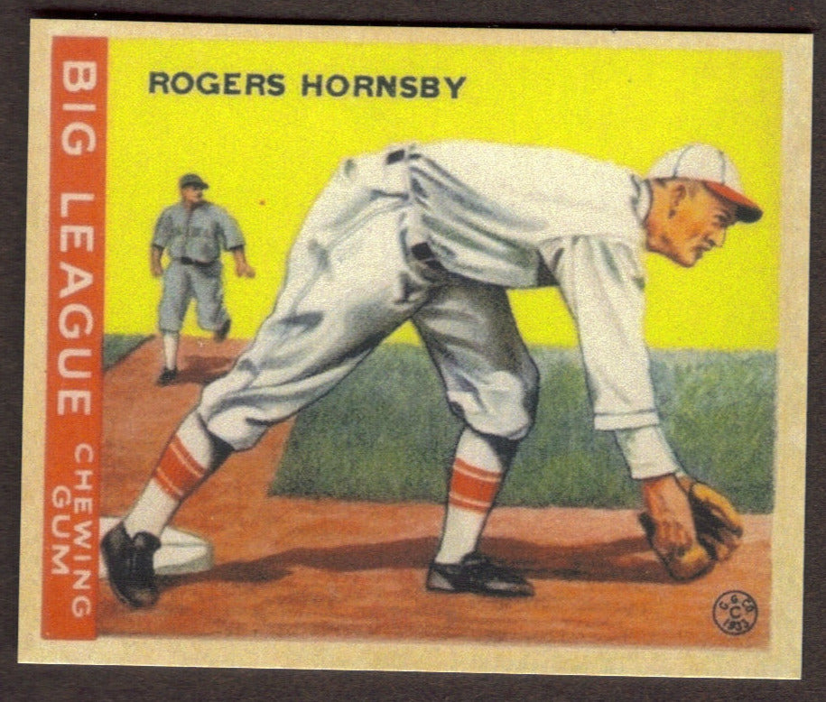 ROGERS HORNSBY RP Card 119 Cardinals 1933 G