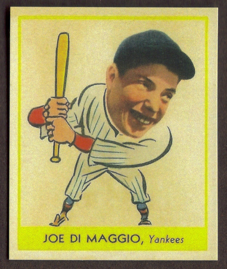 JOE DiMAGGIO Rookie RP Card 250 Yankees RC 1938 G Heads Up