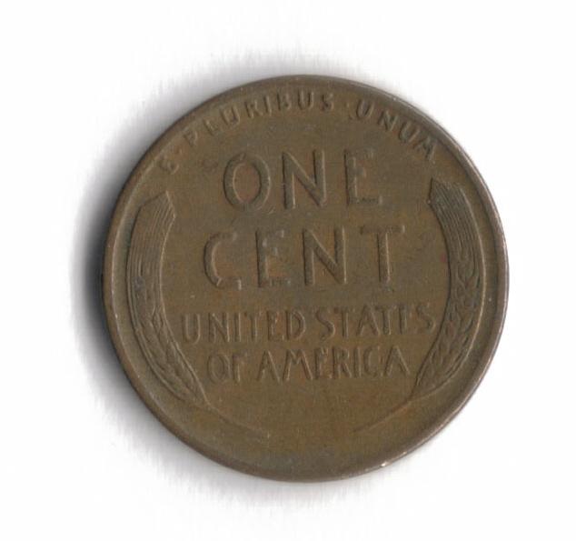 1942 D Lincoln Wheat Cent Penny War WWII Fine 4