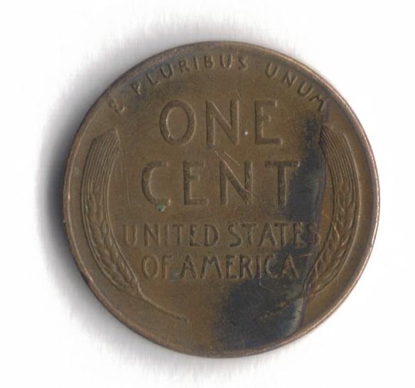 1947 P Lincoln Wheat Cent Penny VG 2