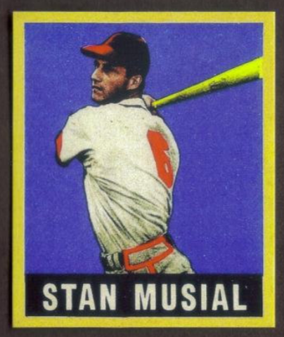 STAN MUSIAL Rookie RP Card 4 Cardinals RC 1948 L