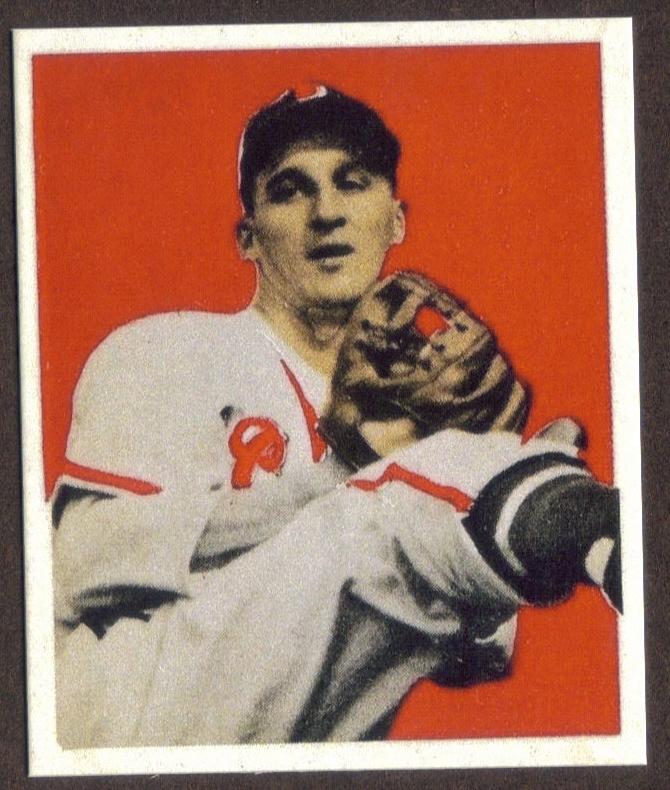 WARREN SPAHN RP Card 33 Braves 1949 B