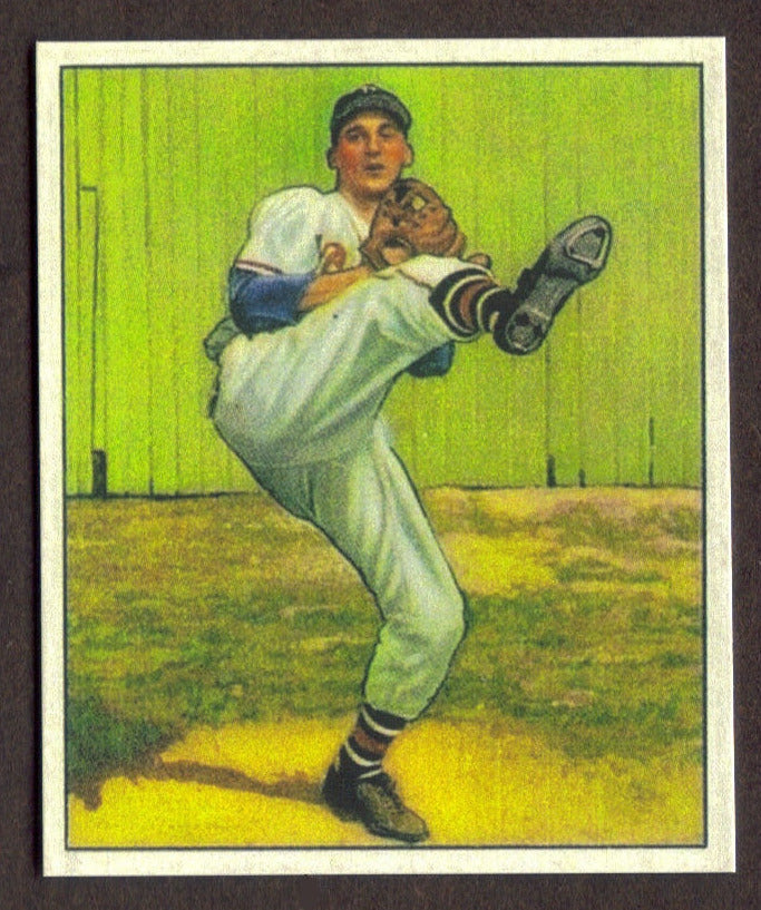 WARREN SPAHN RP Card 19 Braves 1950 B