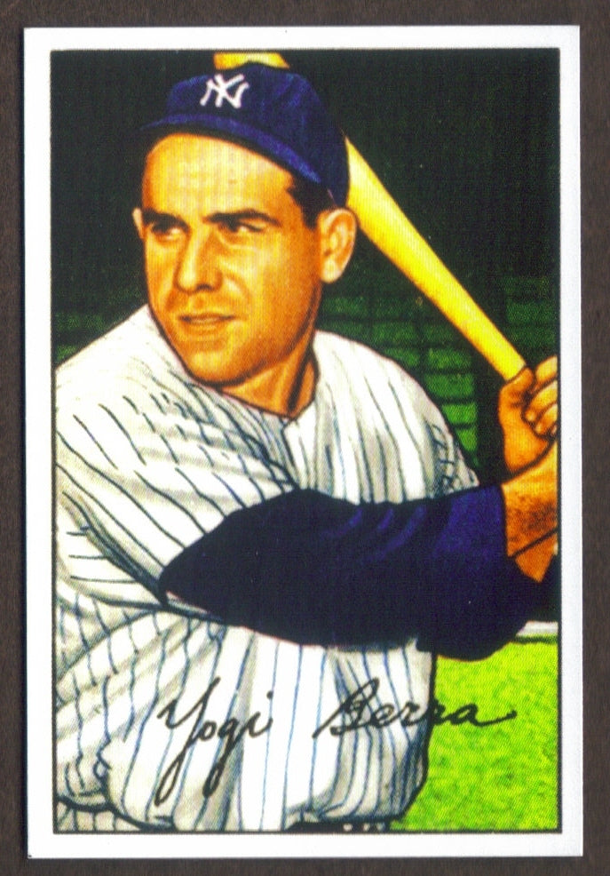 YOGI BERRA RP Card 1 Yankees 1952 B