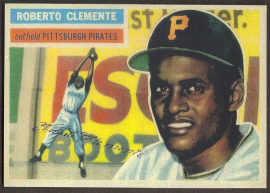 ROBERTO CLEMENTE RP Card 33 Pirates 1956 T