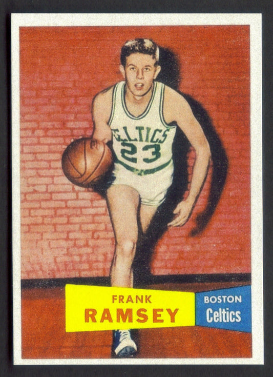 FRANK RAMSEY Rookie RP Card #15 Celtics RC 1957 T