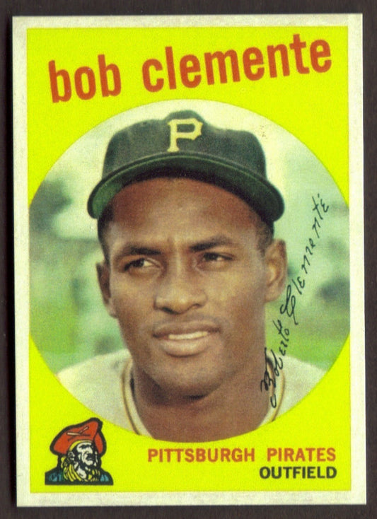 Bob ROBERTO CLEMENTE RP Card 478 Pirates 1959 T