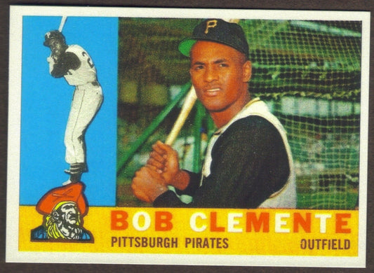 Bob ROBERTO CLEMENTE RP Card 326 Pirates 1960 T