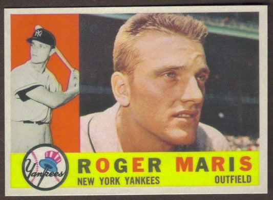 ROGER MARIS RP Card 377 Yankees 1960 T