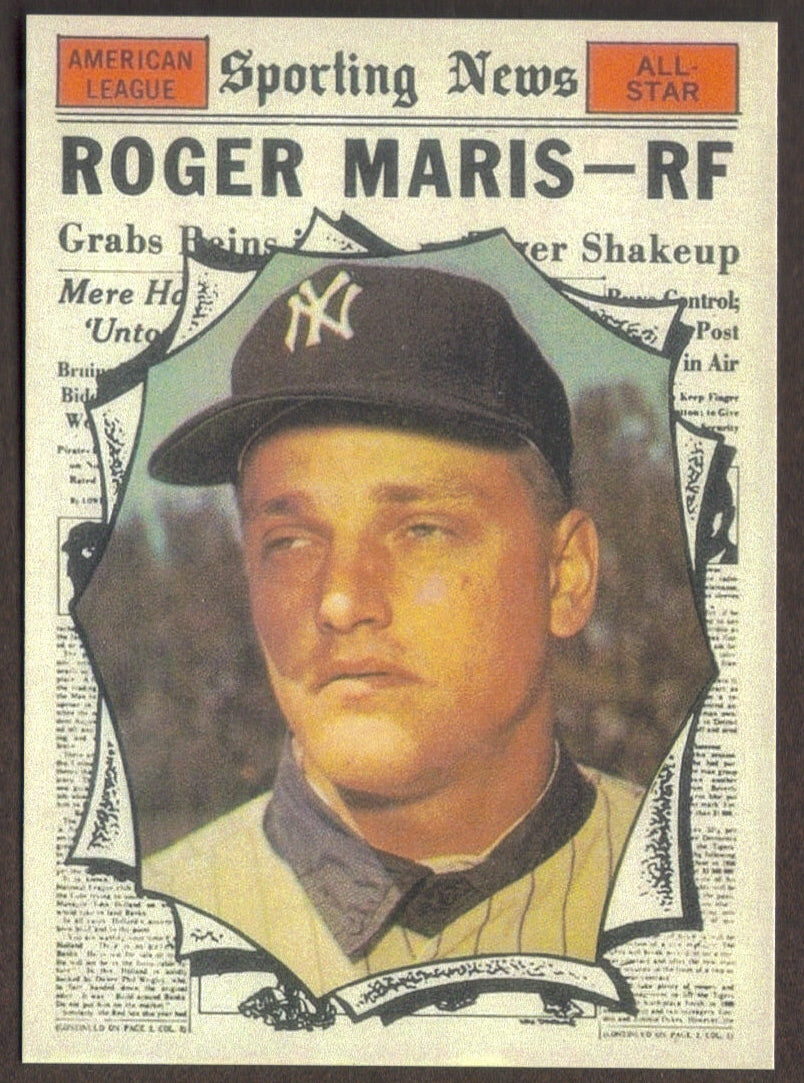 ROGER MARIS RP Card 576 AS Yankees 1961 T