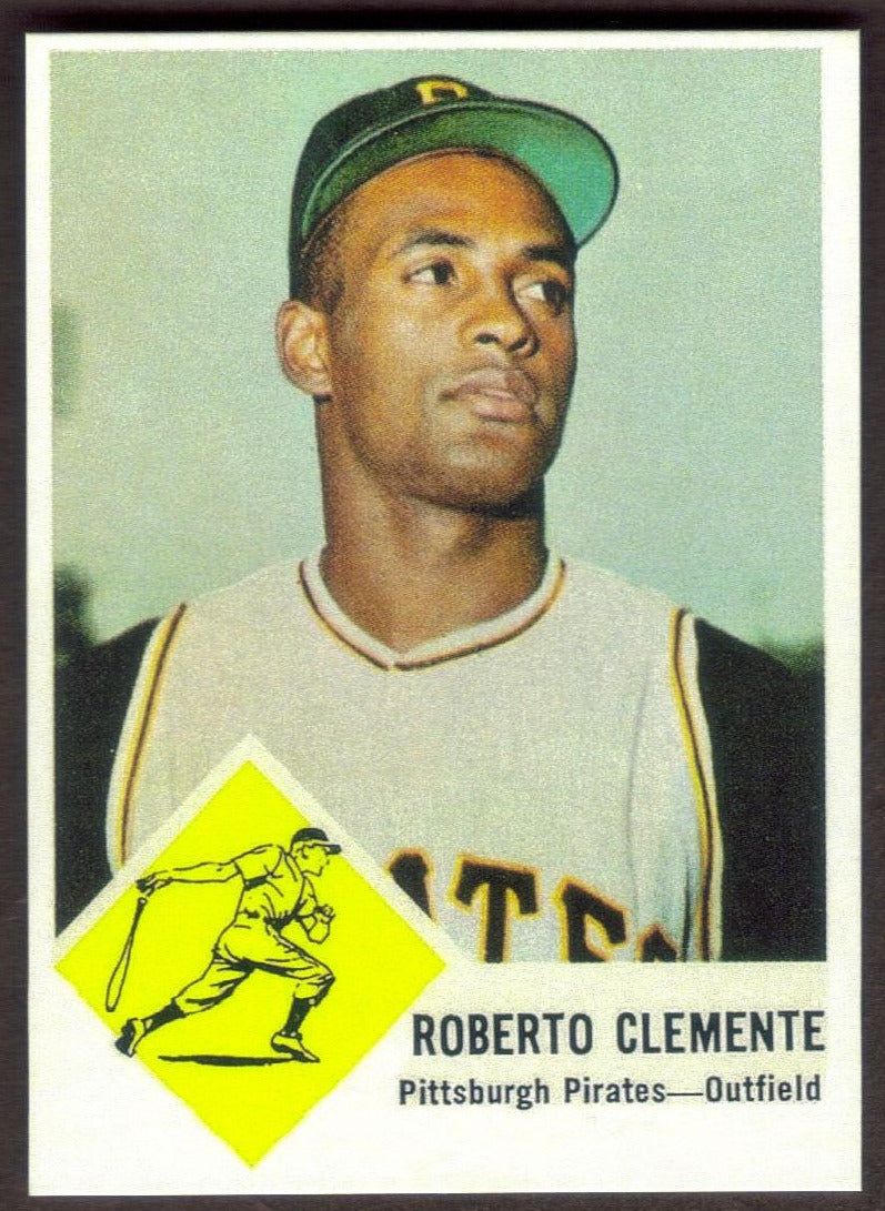 ROBERTO CLEMENTE RP Card 56 Pirates 1963 F