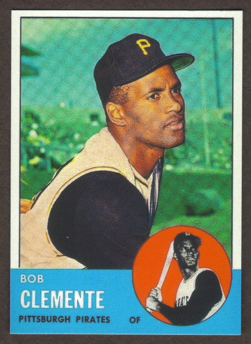 Bob ROBERTO CLEMENTE RP Card 540 Pirates 1963 T