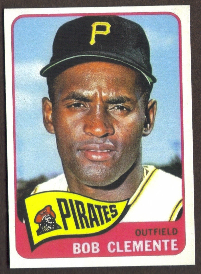 Bob ROBERTO CLEMENTE RP Card 160 Pirates 1965 T