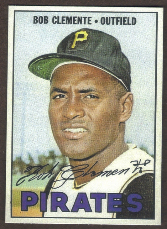 Bob ROBERTO CLEMENTE RP Card 400 Pirates 1967 T