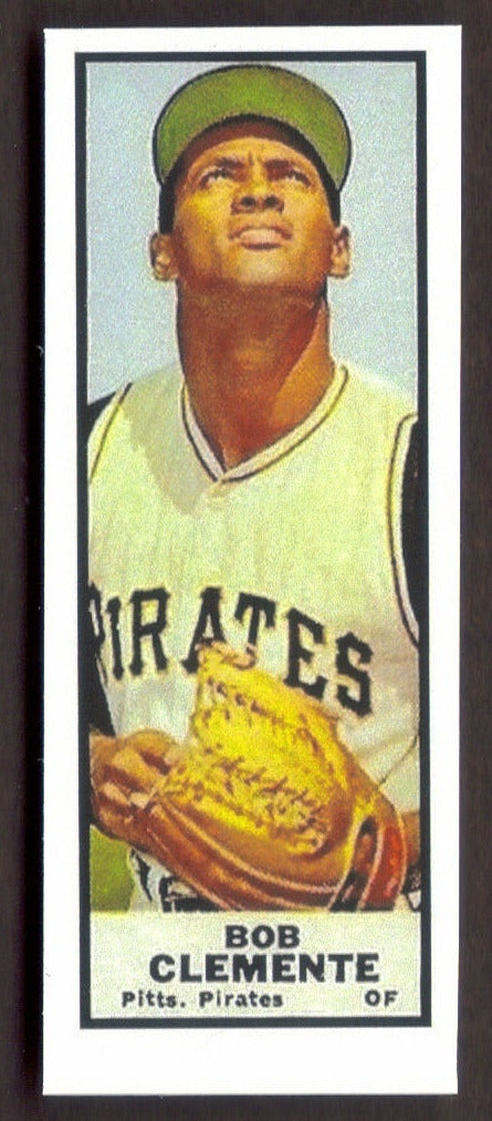 Bob ROBERTO CLEMENTE RP Card Pirates 1968 Baz