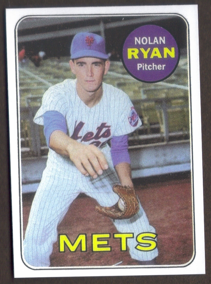 NOLAN RYAN RP Card 533 High# Mets RC 1969 T