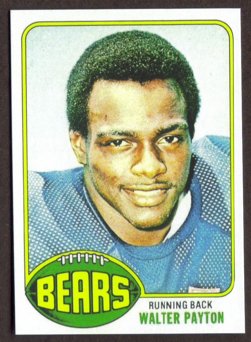 WALTER PAYTON Rookie RP Card 148 Bears RC 1976 T