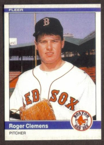 ROGER CLEMENS Rookie RP Card U-27 Red Sox RC 1984 F