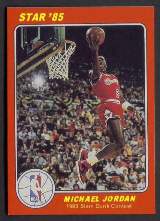 MICHAEL JORDAN Rookie RP Card 5 Slam Dunk Bulls RC 1985 S