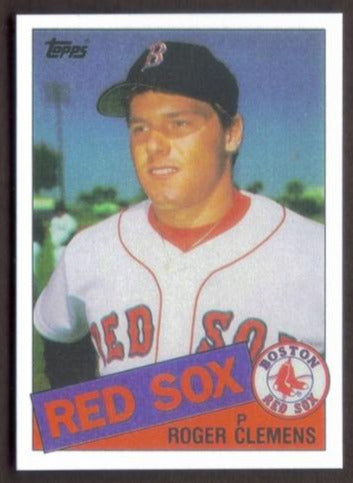 ROGER CLEMENS Rookie RP Card 181 Red Sox RC 1985 T