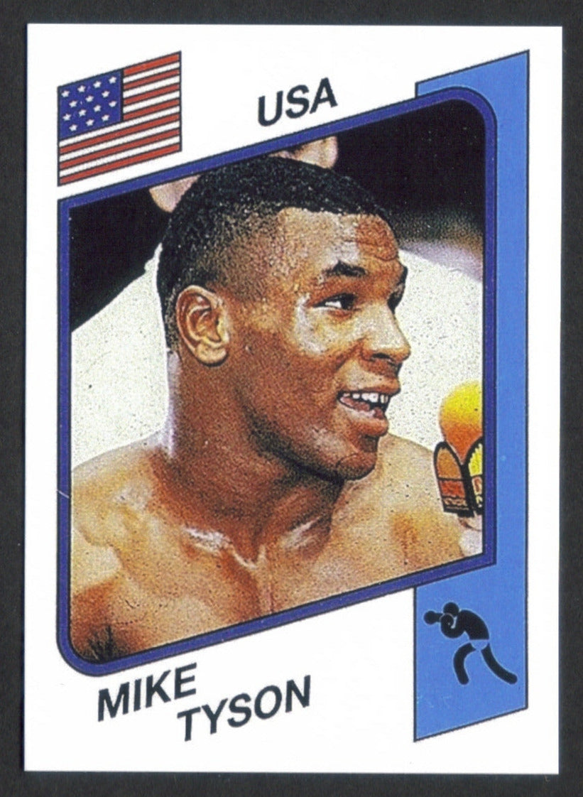 MIKE TYSON Rookie RP Card 153 Boxing RC 1986 P